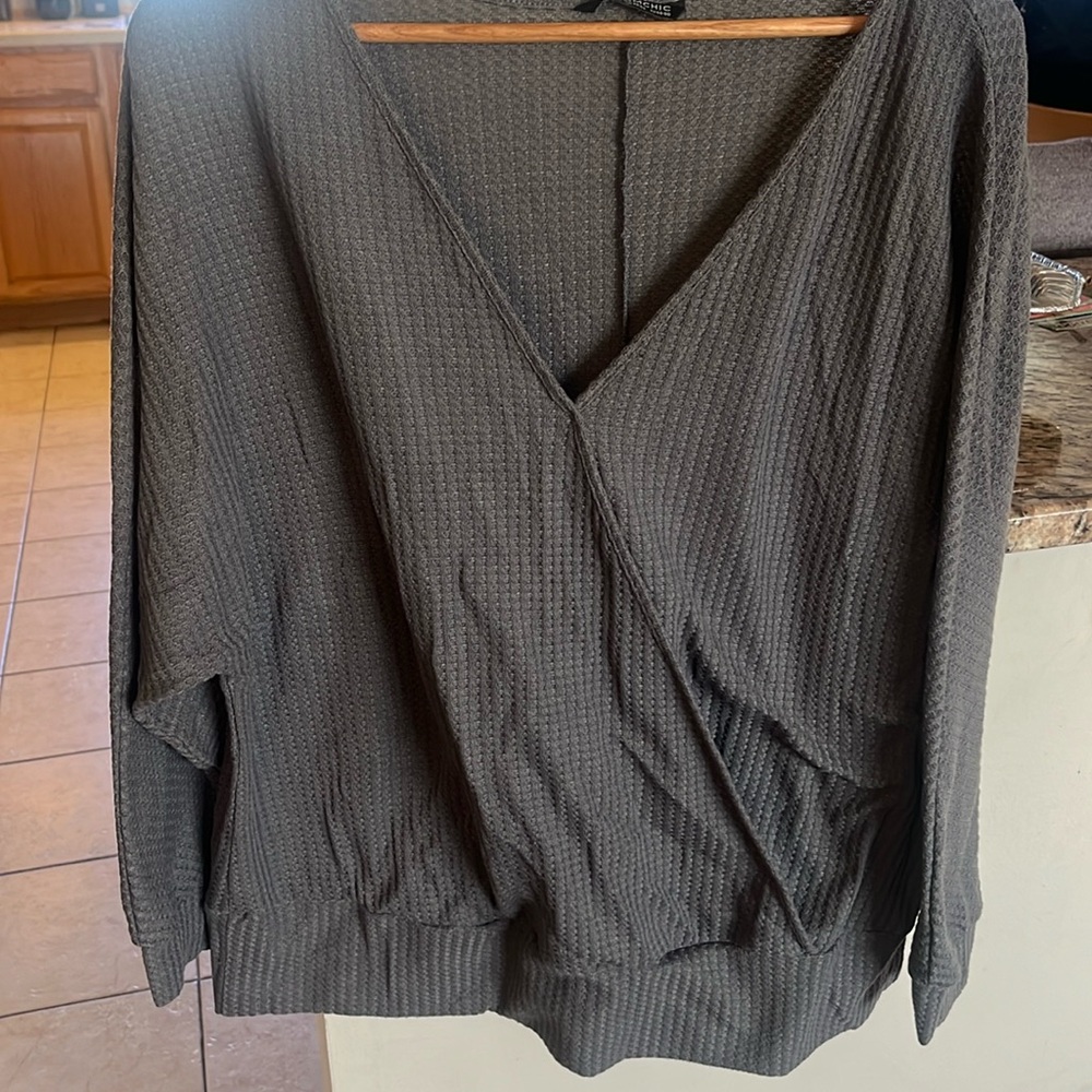 Lightweight faux wrap thermal